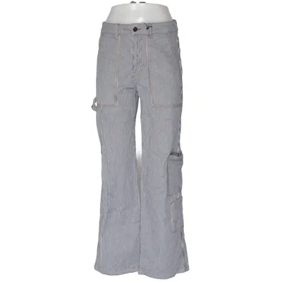 Cargobyxor (Blå, Vit) från Co'Couture Bomull, Elastan