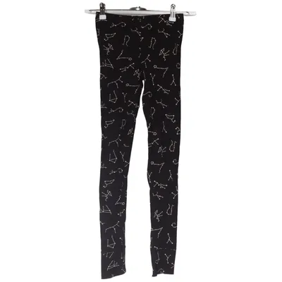 Leggings (Zwart, Wit) van Me&i Elastaan, Organisch katoen