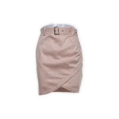 Wikkelrok (Beige) van Simplee Katoen, Polyester