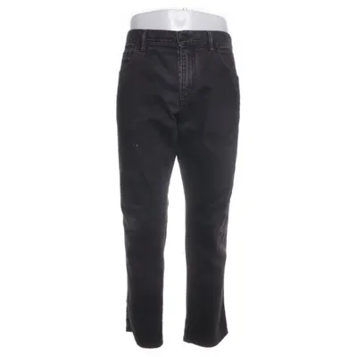 Jeans (Svart) från Alberto Bomull, Elastan, Polyester