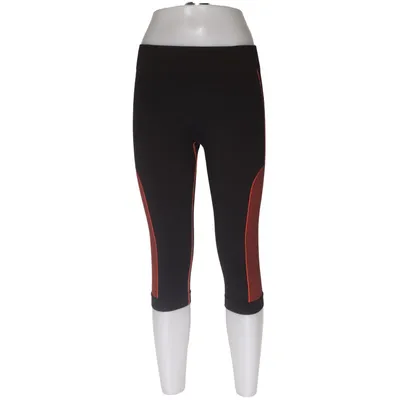 Træningsleggings (Sort, Orange) fra Crivit Pro Elastan, Polyamid, Polyester