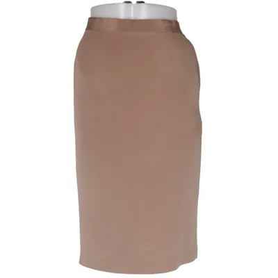 Skirt (Brown) from August Silk Acetate, Silk