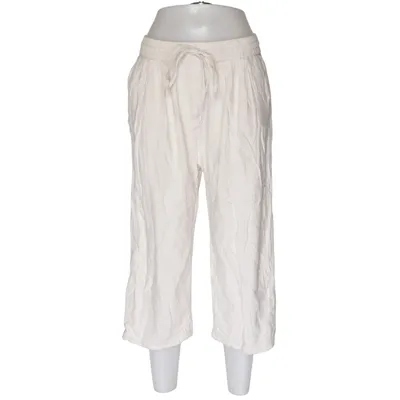 Driekwart broek (Beige) van Saint Tropez Linnen, Viscose