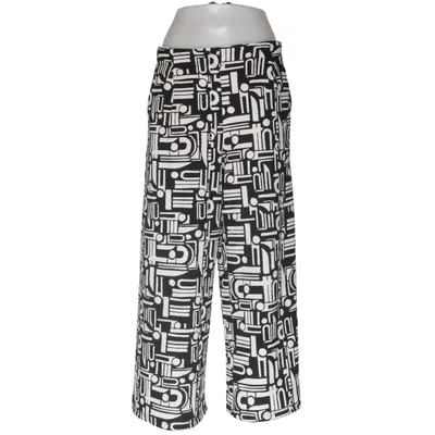 Palazzobyxor (Svart, Vit) från JYOTHI Elastan, Polyester