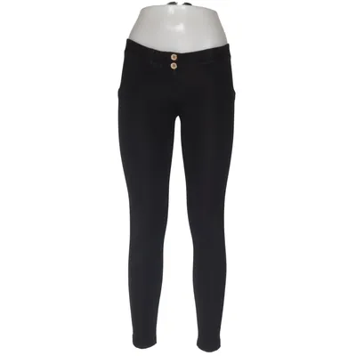 Leggings (Black) from Freddy Cotton, Elastane