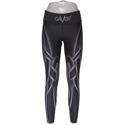 Sports tights (Black, Gray) from Gavelo Elastane, Recycled polyester