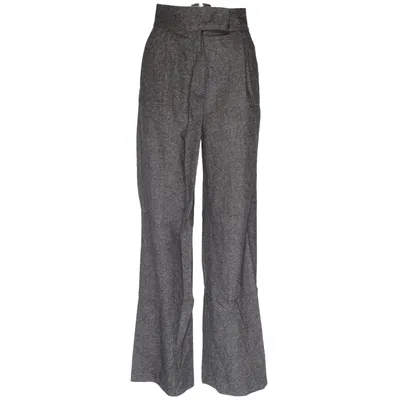 Bukser (Grå) fra Massimo Dutti Polyamid, Polyester, Silke