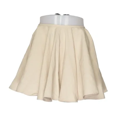 Skirt (Beige) from H&M Edition Polyester, Cotton, Linen