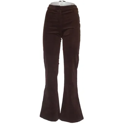Manchesterbyxor (Corduroy Mid Waist Pants) från NA-KD Bomull, Elastan, Polyester