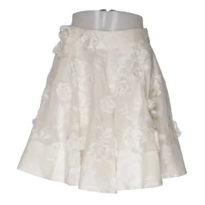 Jupe (Blanc) de Zimmermann Coton, Lin, Soie