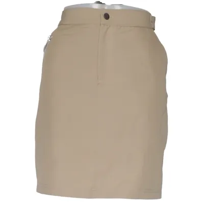 Jupe (Beige) de Tuxer Élasthane, Polyester