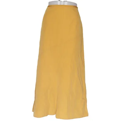 Maxi skirt (Yellow) from Ella Acetate, Cotton, Metallic fiber, Polyamide