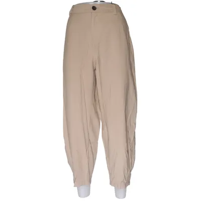 Pants (Beige) from Zara Polyester, Viscose