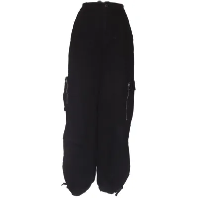 Cargo broek (Zwart) van Gestuz Katoen, Elastaan