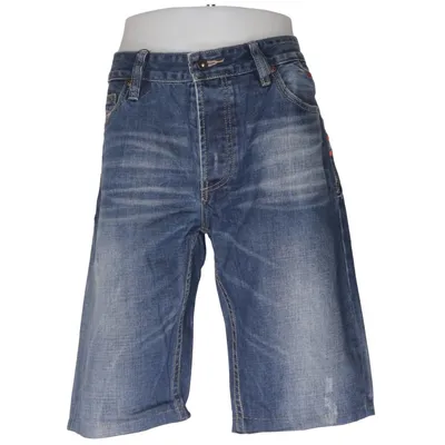 Denim shorts (Blauw) van Adidas x Diesel Katoen