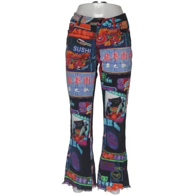 Jeans (Sort, Flerfarvet) fra Current Mood Bomuld, Elastan