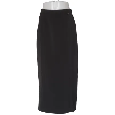 Maxi rok (Zwart) van Gelco Elastaan, Polyester