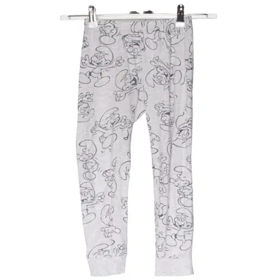 Pyjama broek (Grijs, Zwart) van The Smurfs Katoen, Viscose