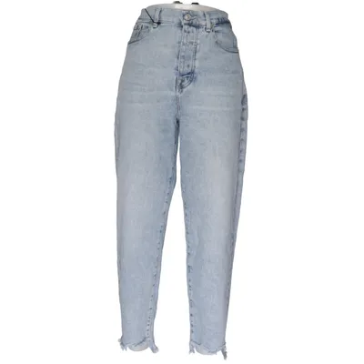 Jean (Bleu) de 7 for All Mankind Coton, Élasthane