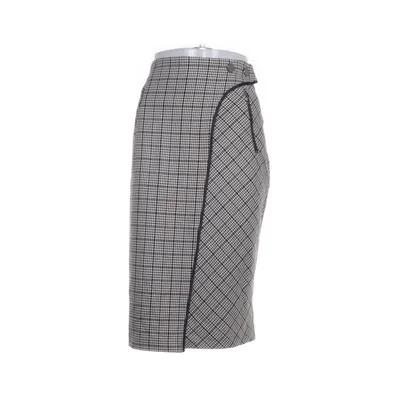 Wrap skirt (Black, Multicolored) from Zara Basic Collection Elastane, Polyester, Viscose