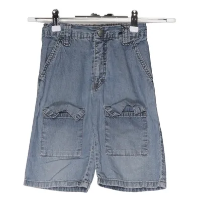 Denim shorts (Blauw) van Mangoon Katoen