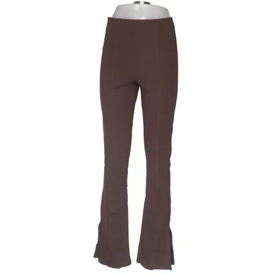 Pants (Brown) from Bubbleroom Elastane, Polyamide, Viscose