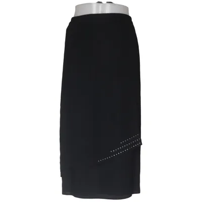 Skirt (Black) from Hermann Lange Acetate, Polyester