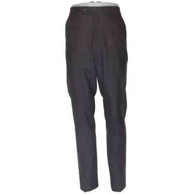 Kostymbyxor (Grå) från Morris Elastan, Polyester, Ull