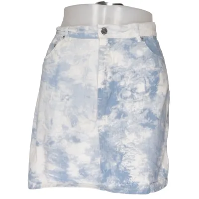 Jupe en jean (Bleu, Blanc) de NLY Jeans Coton