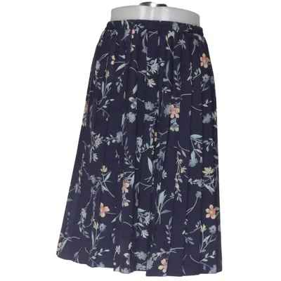 Skirt (Blue, Multicolored) from Leslie Fay
