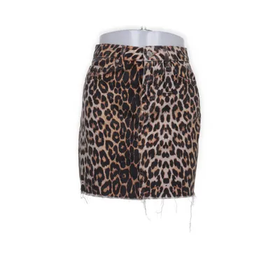 Denim skirt (Beige, Orange, Black) from Denim Co Cotton