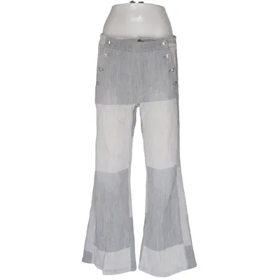 Byxor (Blå, Vit) från Claes Göran Bomull, Elastan