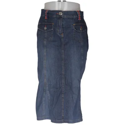 Denim skirt (Blue) from Yessica Cotton, Elastane