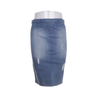 Spijkerrok (Blauw) van Denim by Lindex Katoen, Elastaan