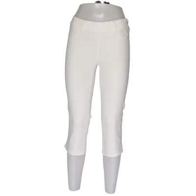 Driekwart broek (Wit) van Jeggings Katoen, Elastaan, Polyester
