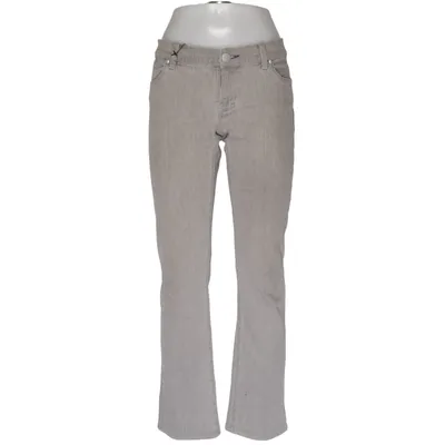 Jeans (Gray) from Denim by Victoria Beckham Cotton, Elastane