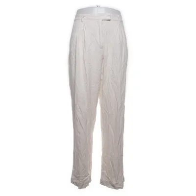 Palazzo broek (Beige) van Weekday Linnen, Viscose