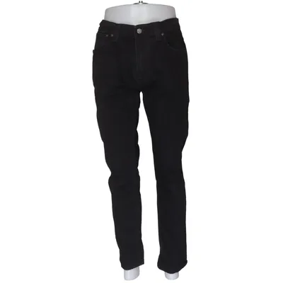 Jean (Noir) de Nudie Jeans Élasthane, Coton biologique