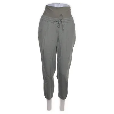 Mammabyxor (Grön) från H&M Mama Linne, Viskos, Bomull, Elastan