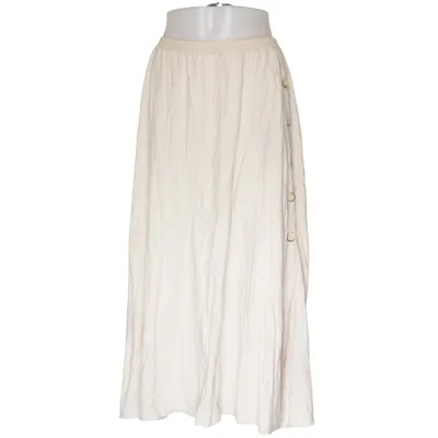 Jupe (Beige) de Nanso Coton, Lin, Modal
