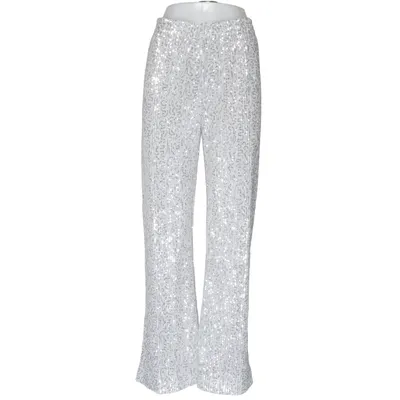 Palazzobyxor (Silverfärgad) från Stine Goya Metallfiber, Polyester