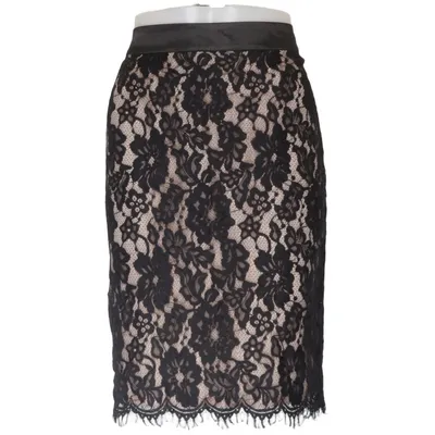 Jupe (Noir, Beige) de Hallhuber Donna Polyamide, Polyester