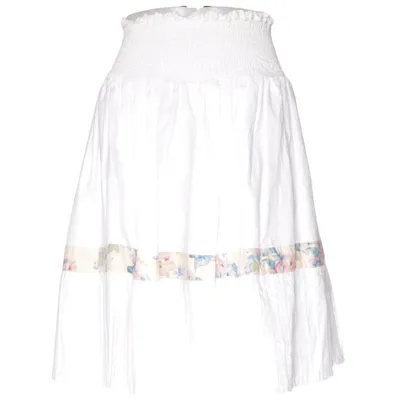 Jupe (Blanc, Multicolore) de Ewa I Walla Coton