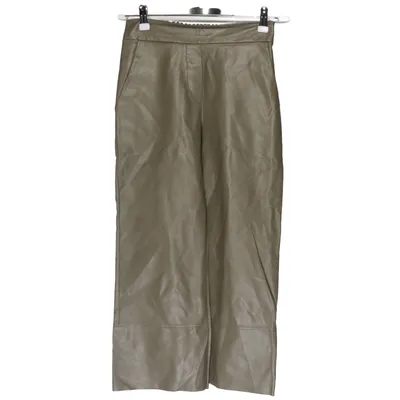 Broek (Groen) van Zuiki Polyurethaan, Viscose