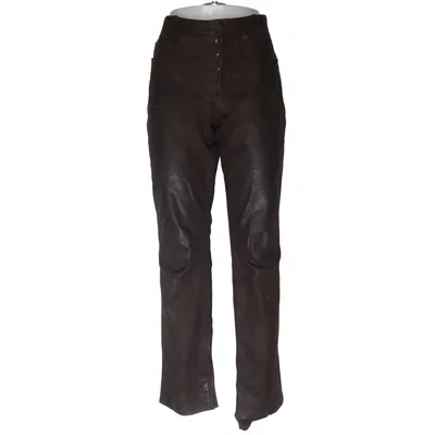 Leather pants (Brown) from Henson & Henson Leather, Polyester