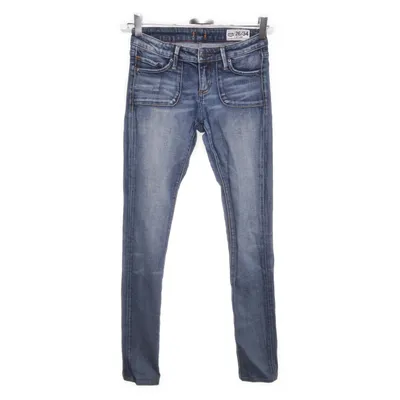 Jeans (Blå) fra Crocker Bomuld, Elastan