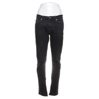 Jeans (Svart) från Velour by Nostalgi Elastan, Ekologisk bomull, Återvunnen bomull, Återvunnen polyester