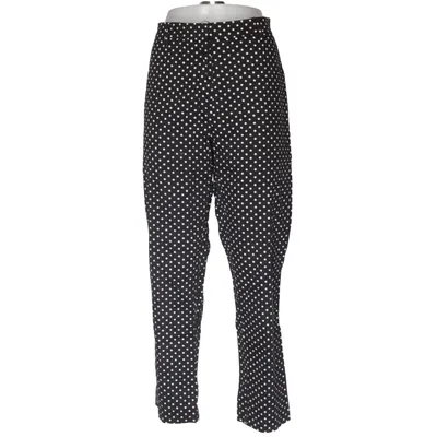 Pants (Black, White) from H&M Cotton, Elastane