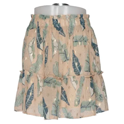 Skirt (Beige, Green, Blue) from Papillonne Elastane, Polyester