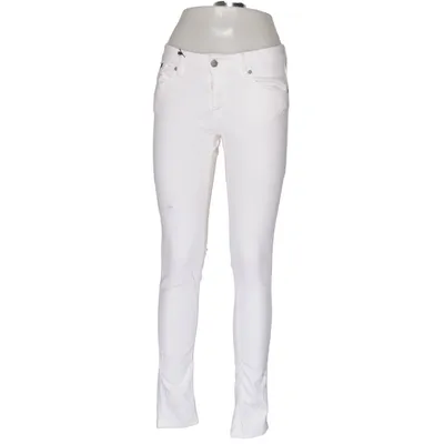 Jeans (Vit) från D. Brand Bomull, Elastan, Polyester
